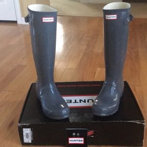 Original gloss Hunter rain boots